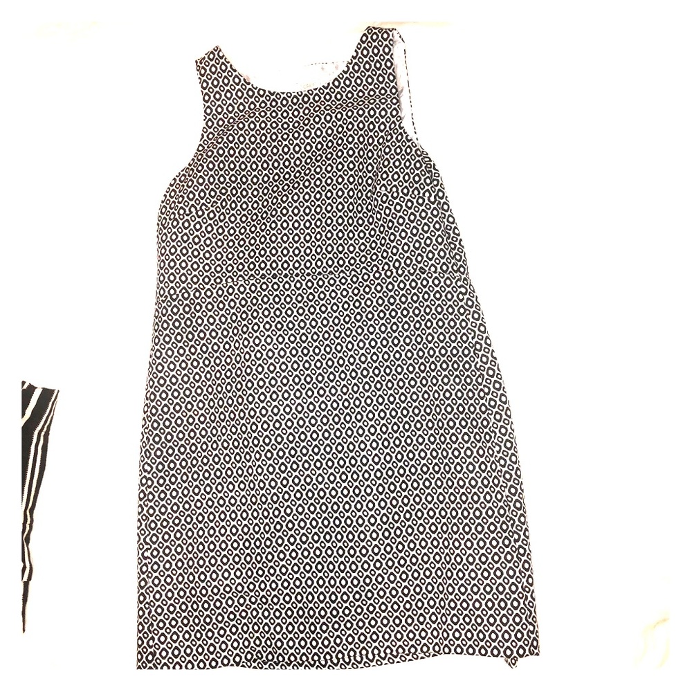 J crew dress size 4. NWT. Black and white